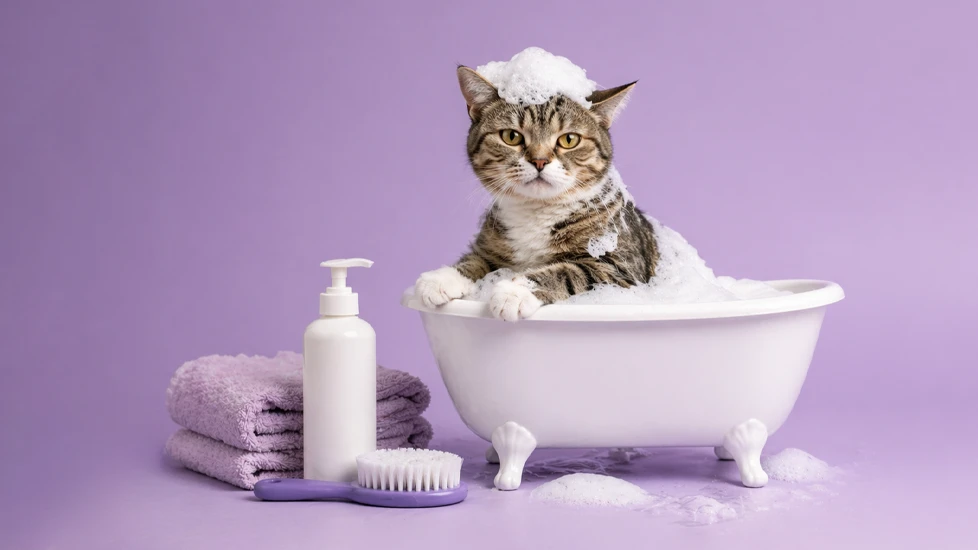 Cara Memandikan Kucing yang Benar di Rumah Tanpa Drama