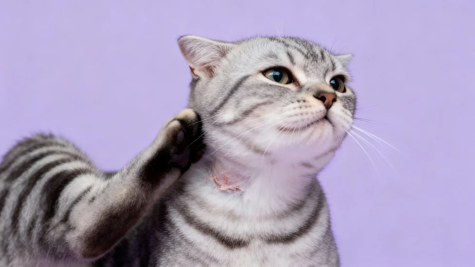 Jamur pada Kucing